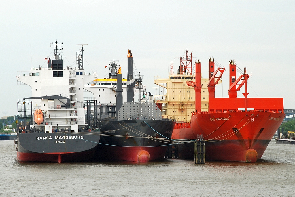 M/S HANSA MAGDEBURG (1991), M/S HANSA MARBURG & M/S CAP ORTEGAL (1998)