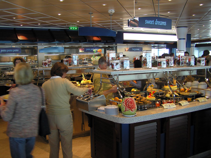 Buffet im 'Jade Restaurant' - M/S Freedom Of The Seas (2006) -  by Ingo Josten