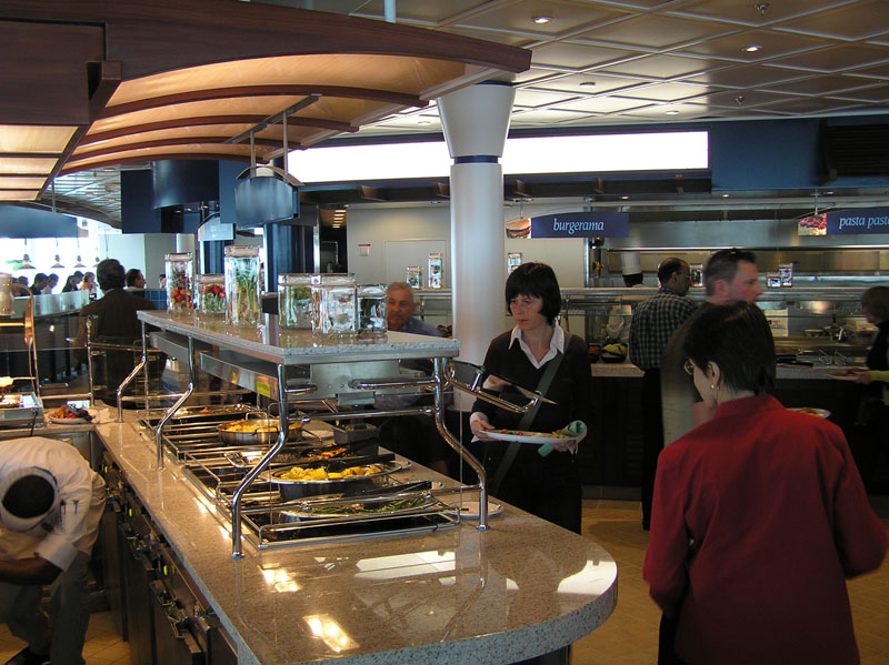 Buffet im 'Jade Restaurant' - M/S Freedom Of The Seas (2006) -  by Ingo Josten