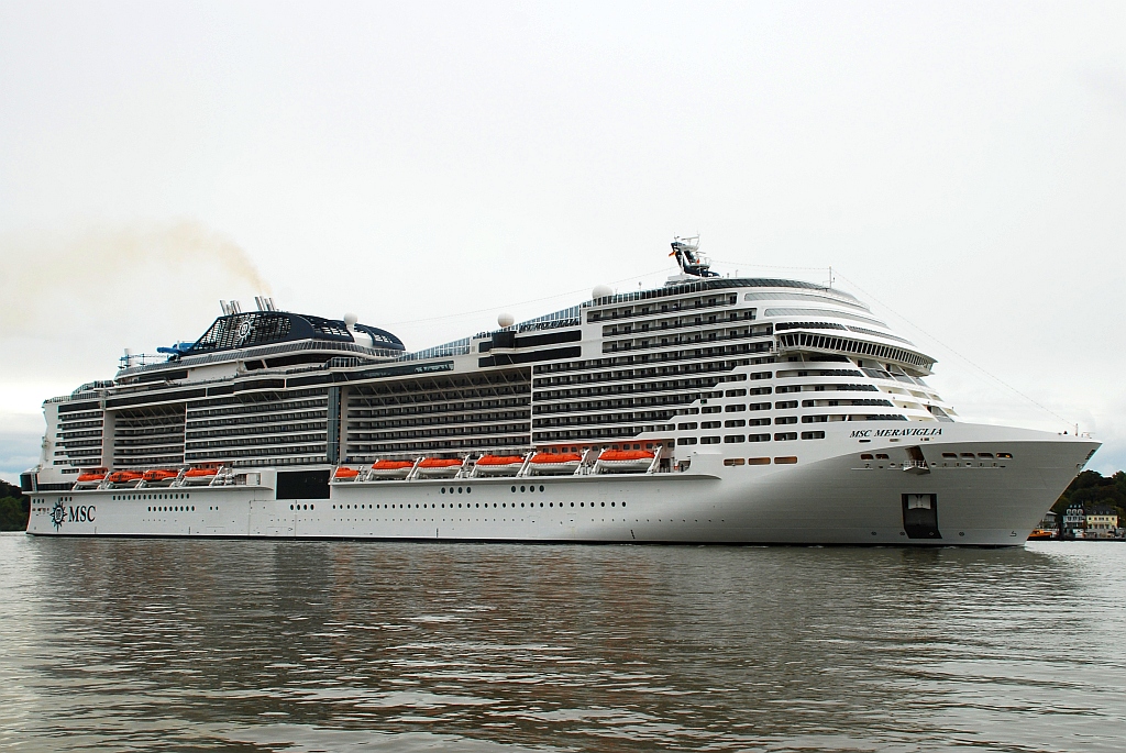 M/S MSC Meraviglia (2017) -  by Ingo Josten